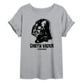 thumbnail image 1 of Star Wars - Sketch Darth Vader - Women's Oversized Tee, 1 of 5