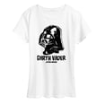 thumbnail image 1 of Star Wars - Sketch Darth Vader - Women's Short Sleeve Classic Fit Tee, 1 of 5