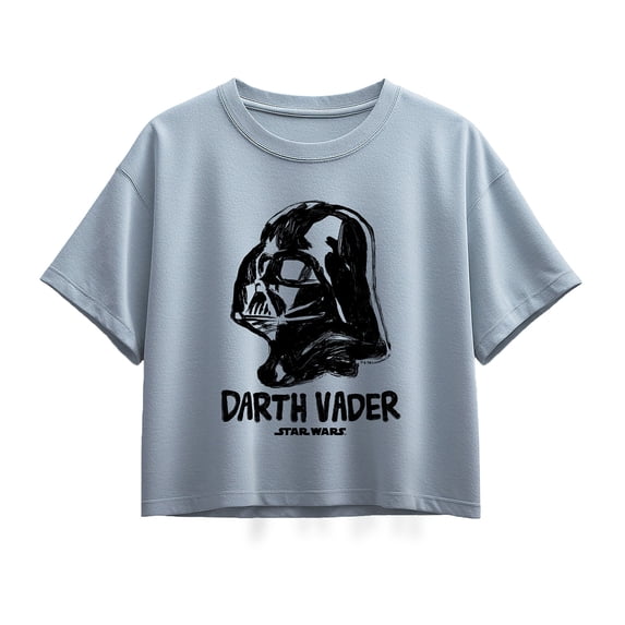 Star Wars - Sketch Darth Vader - Youth Girls Boxy T-Shirt