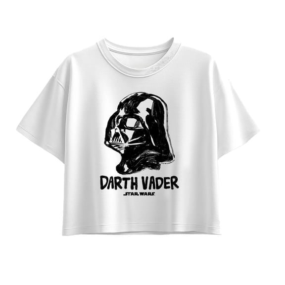 Star Wars - Sketch Darth Vader - Youth Girls Boxy T-Shirt