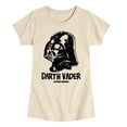 thumbnail image 1 of Star Wars - Sketch Darth Vader - Youth Girls Fitted Short Sleeve T-Shirt, 1 of 4