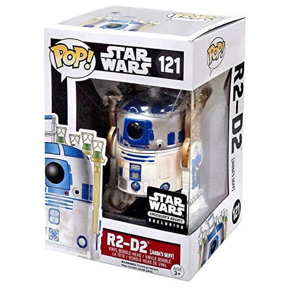 Star Wars Smuggler's Bounty Exclusive R2-D2 on Jabba's Skiff Funko Pop #121