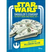 Star Wars Smuggler's Starship Activity Book and Model Make Your Own Millennium Falcon, Hardcover