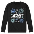 thumbnail image 1 of Star Wars - Snowflakes - Men's Crew Fleece Sweatshirt, 1 of 4