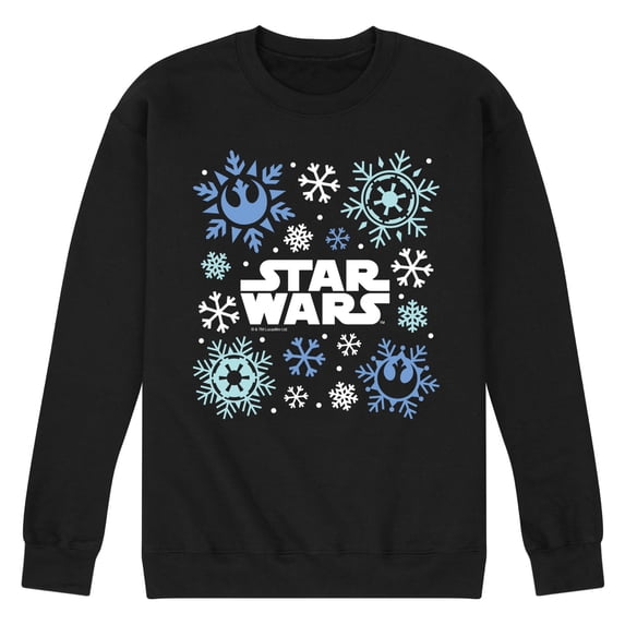 Star Wars - Snowflakes - Men's Crew Fleece Sweatshirt