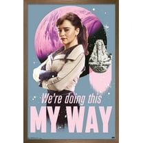 Star Wars: Solo - Qi'Ra Wall Poster, 22.375" x 34", Framed