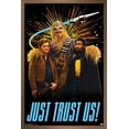 thumbnail image 1 of Star Wars: Solo - Trust Us Wall Poster, 22.375" x 34", Framed, 1 of 3