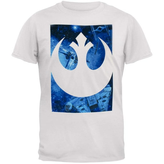 Star Wars - Space Rebel Soft Adult T-Shirt - Large
