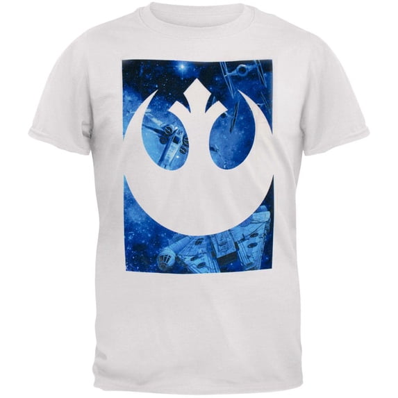 Star Wars - Space Rebel Soft Adult T-Shirt - X-Large