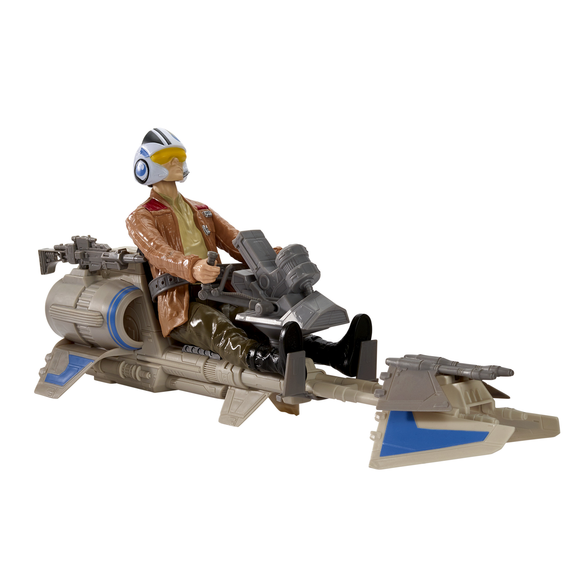 Star Wars Speeder Bike With Poe Dameron - image 1 of 8