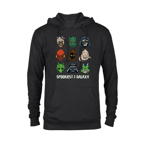 Star Wars Spookiest in the Galaxy - Pullover Hoodie for Adults - Customized-Black