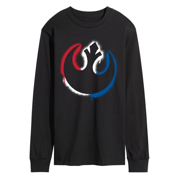 Star Wars - Spraypaint Americana Rebel Alliance - Men's Long Sleeve Graphic T-Shirt