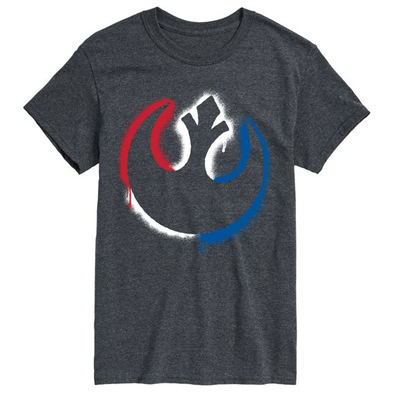 Star Wars - Spraypaint Americana Rebel Alliance - Men's Short Sleeve Graphic T-Shirt