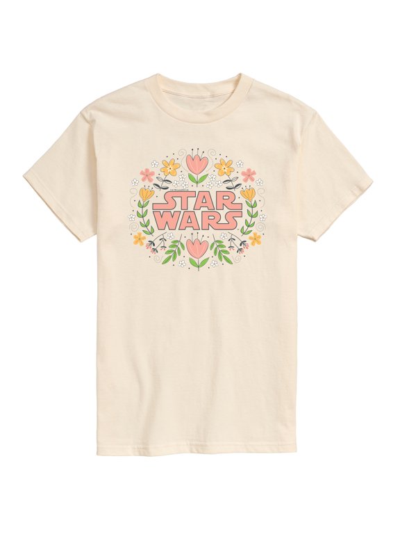 - Spring Floral Logo Men's Short Sleeve Graphic T-Shirt
