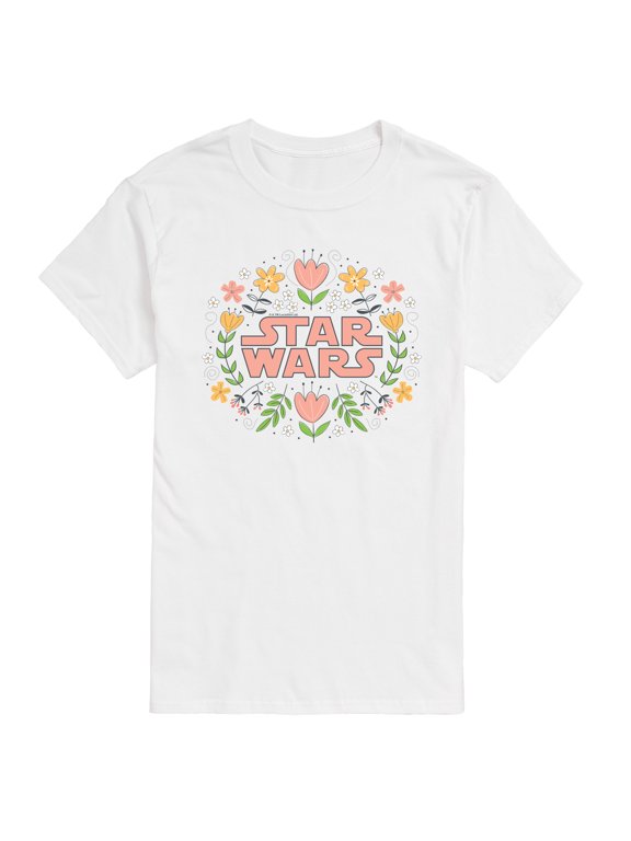 - Spring Floral Logo Men's Short Sleeve Graphic T-Shirt