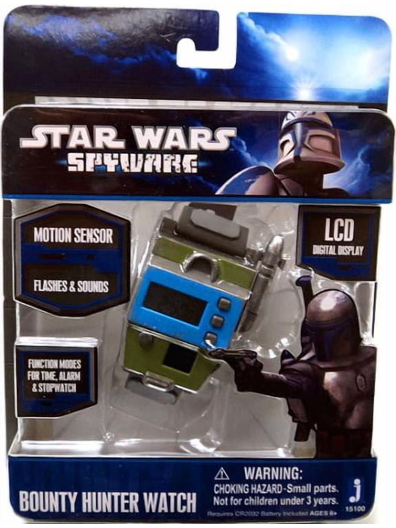 Star Wars Spyware Bounty Hunter Watch