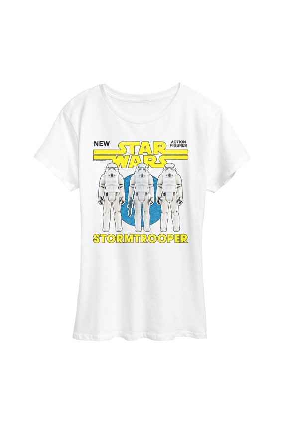 - St Action Figure - Women's Short Sleeve Classic Fit Tee