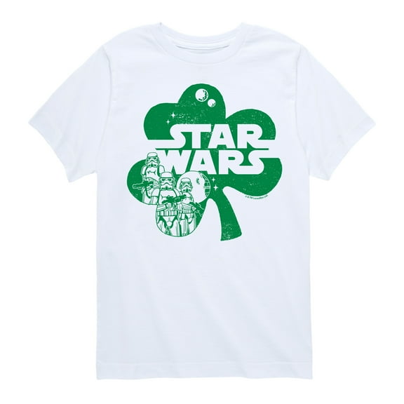 Star Wars - St. Patrick's Day Clover - Toddler And Youth Short Sleeve Graphic T-Shirt
