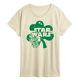thumbnail image 1 of Star Wars - St. Patrick's Day Clover - Women's Short Sleeve Graphic T-Shirt, 1 of 5