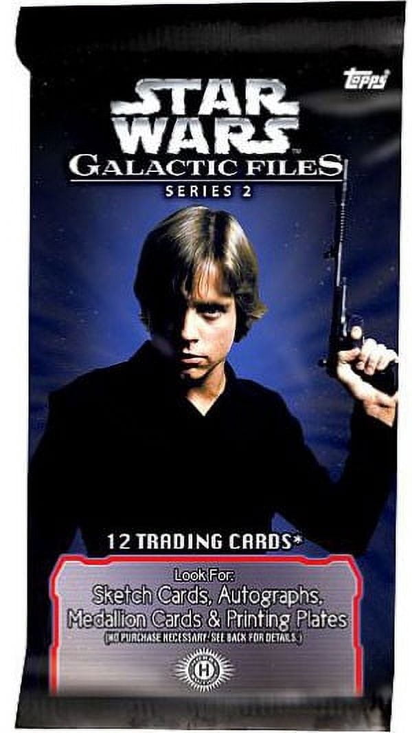 Star Wars Star Wars Galactic Files Series 2 Trading Card Pack