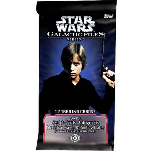 Star Wars Star Wars Galactic Files Series 2 Trading Card Pack