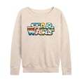 thumbnail image 1 of Star Wars - Star Wars Spring - Women's French Terry Long Sleeve Pullover, 1 of 4