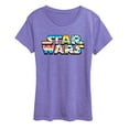 thumbnail image 1 of Star Wars - Star Wars Spring - Women's Short Sleeve Graphic T-Shirt, 1 of 3