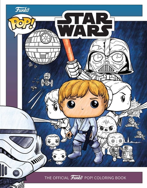 Star Wars Star Wars: The Official Funko Pop! Coloring Book (Paperback ...