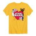 thumbnail image 1 of Star Wars - Star Wars - Valentines Scribble - Youth Boys Short Sleeve Graphic T-Shirt, 1 of 4