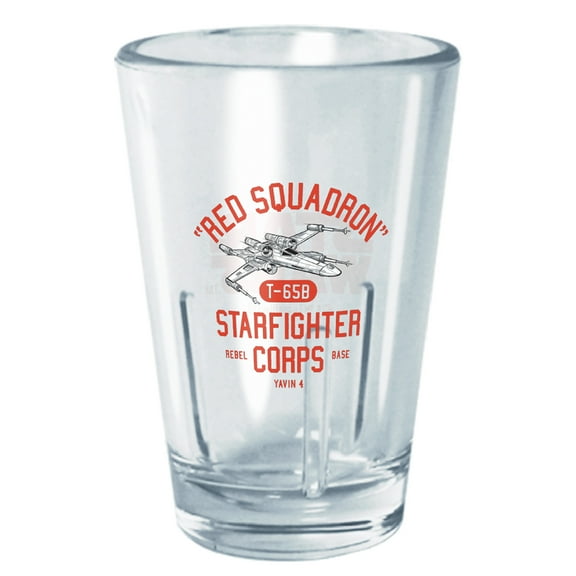 Star Wars Starfighter Corps  Tritan Shot Glass Clear 2 oz.