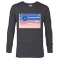 thumbnail image 1 of Star Wars Stars and Stripes July 4th - Long Sleeve T-Shirt for Men - Customized-Charcoal Heather, 1 of 5