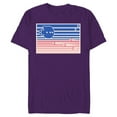 thumbnail image 1 of Star Wars Stars and Stripes July 4th - Short Sleeve Blended T-Shirt for Adults - Customized-Purple, 1 of 5