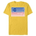 thumbnail image 1 of Star Wars Stars and Stripes July 4th - Short Sleeve Blended T-Shirt for Adults - Customized-Yellow, 1 of 5