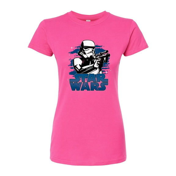 Star Wars - Storm Trooper - Juniors Fitted Tee
