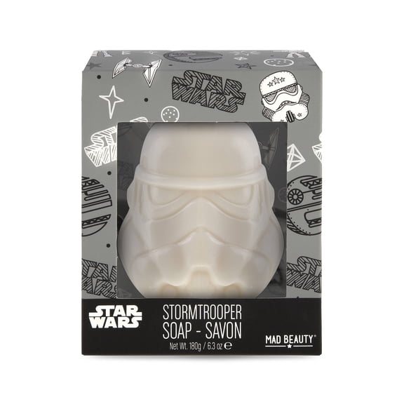Mad Beauty Star Wars Soap on a Rope Storm Trooper, Cedarwood & Lime Scent