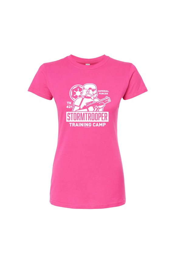 - Storm Trooper Training - Juniors Fitted Graphic T-Shirt