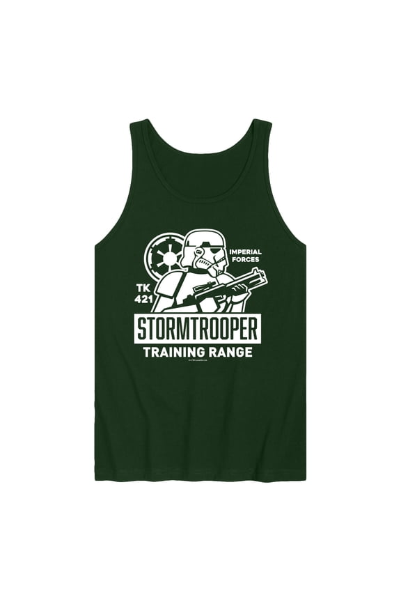 - Storm Trooper Training - Men's Sleeveless Graphic Tank