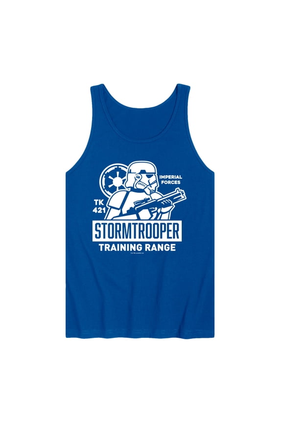 - Storm Trooper Training - Men's Sleeveless Graphic Tank