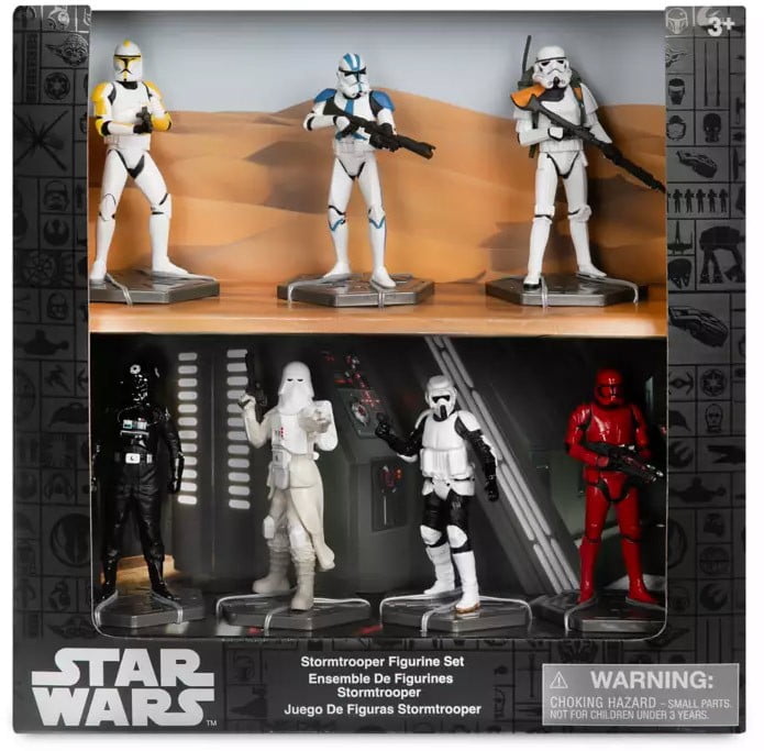 Star Wars Stormtrooper 7-Piece PVC Figure Play Set