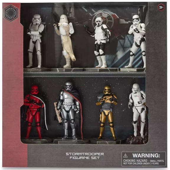 Star Wars Stormtrooper 8-Piece PVC Figure Play Set