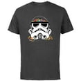 thumbnail image 1 of Star Wars Stormtrooper Candy Bowl - Short Sleeve Cotton T-Shirt for Adults - Customized-Charcoal Heather, 1 of 5