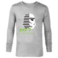 thumbnail image 1 of Star Wars Stormtrooper Dad's a Trooper - Long Sleeve T-Shirt for Men - Customized-Athletic Heather, 1 of 5