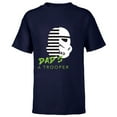 thumbnail image 1 of Star Wars Stormtrooper Dad's a Trooper - Short Sleeve T-Shirt for Kids - Customized-Navy, 1 of 5