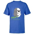 thumbnail image 1 of Star Wars Stormtrooper Dad's a Trooper - Short Sleeve T-Shirt for Kids - Customized-Royal, 1 of 5