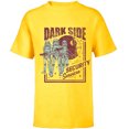 thumbnail image 1 of Star Wars Stormtrooper Dark Side Security Services Vintage Standard - Short Sleeve T-Shirt for Kids – Customized-Yellow, 1 of 5