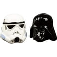 thumbnail image 1 of Star Wars Stormtrooper & Darth Vader Ceramic Salt & Pepper Shakers, 1 of 1