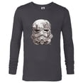thumbnail image 1 of Star Wars Stormtrooper Empire Helmet - Long Sleeve T-Shirt for Men - Customized-Charcoal Heather, 1 of 5