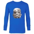 thumbnail image 1 of Star Wars Stormtrooper Empire Helmet - Long Sleeve T-Shirt for Men - Customized-Navy, 1 of 5