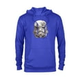 thumbnail image 1 of Star Wars Stormtrooper Empire Helmet - Pullover Hoodie for Adults - Customized-Navy, 1 of 5