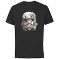 thumbnail image 1 of Star Wars Stormtrooper Empire Helmet - Short Sleeve Cotton T-Shirt for Adults - Customized-Black, 1 of 5